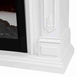 Электрокамин Victoria 26 WT с очагом 3D Cassette 630 Black Panel