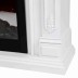 Электрокамин Victoria 26 WT с очагом 3D Cassette 630 Black Panel