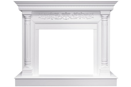 Каминокомплект Sicilia - Белый дуб с очагом Symphony 26'' DF2608-INT