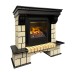 Электрокамин RealFlame Stone ML STD античный дуб c очагом 3D Olympic