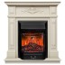 Электрокамин RealFlame Lilian WT жемчуг с очагом Majestic Lux Black