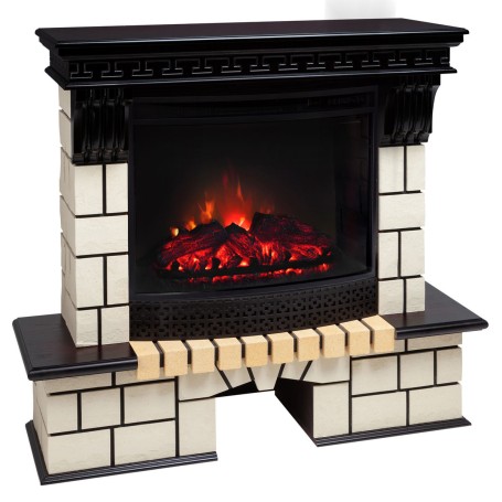 Электрокамин RealFlame Stone AO античный дуб античный дуб с очагом Evrika 25,5 LED