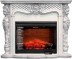Каминокомплект Castle - Слоновая кость с темной патиной с очагом Symphony 30'' DF3020-EU