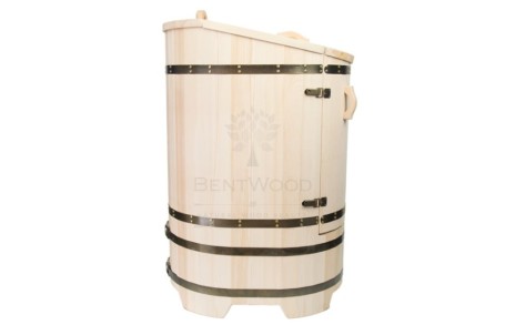 Фитобочка BentWood со скосом "Премиум" цвет Коньяк