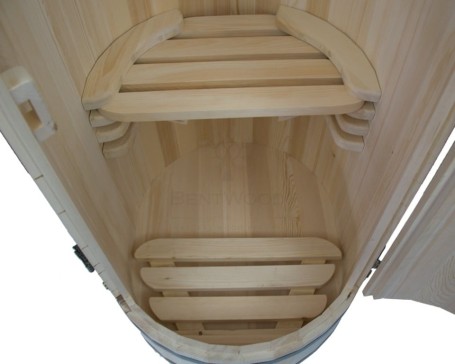 Фитобочка BentWood со скосом "Премиум" цвет Коньяк