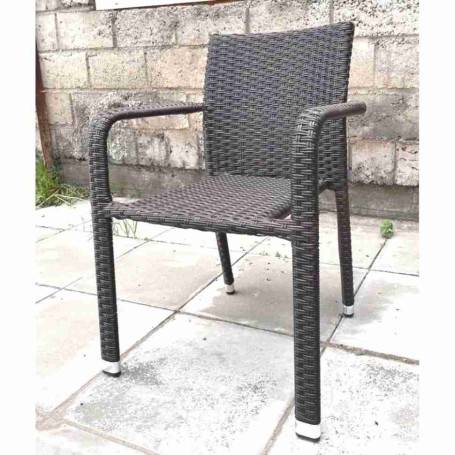 Стул плетеный из ротанга AFM-4030B Brown