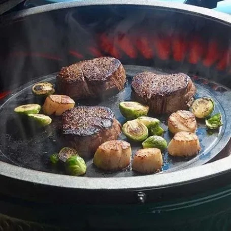 Сковорода чугунная планча двусторонняя Big Green Egg