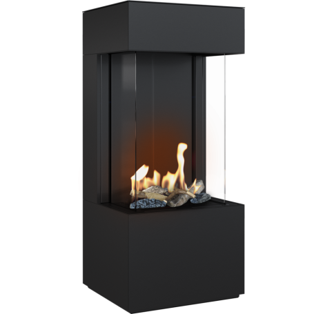 Каминокомплект на газу LEO/HOME/BOX/LP/45/68/G20/C, магистральный газ