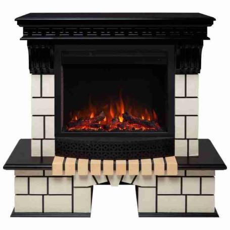 Электрокамин RealFlame Stone AO античный дуб античный дуб с очагом Saphir 25,5