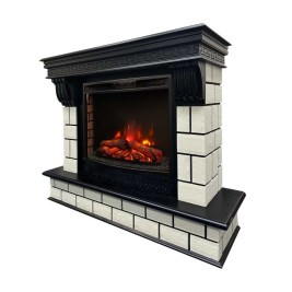 Электрокамин RealFlame Castle 25,5 DN орех с очагом Evrika 25,5 LED