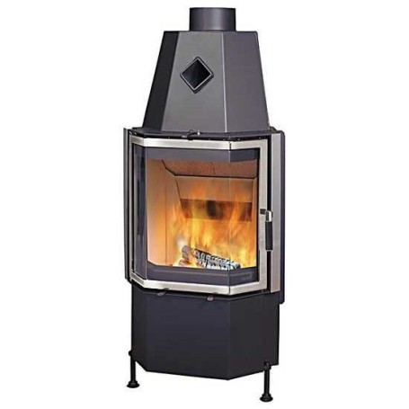 Каминная топка 600/57 K ECOPLUS, рамка хром (Hark)