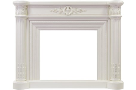 Каминокомплект Manor - Белый дуб с очагом Symphony 26'' DF2624L-INT