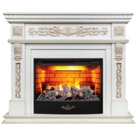 Электрокамин RealFlame Estella 25,5/26 WT с очагом 3D Firestar 25,5