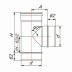 Тройник 90° D250, AISI 321, 0,8 мм (Вулкан)