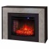 Электрокамин RealFlame Jersey 25,5 GR графит с очагом Evrika 25,5 LED