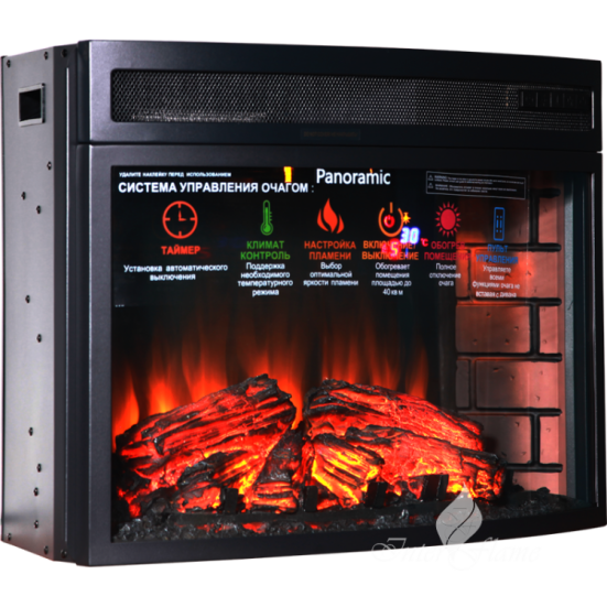 Электрический очаг INTER-FLAME Panoramic 25 LED FX