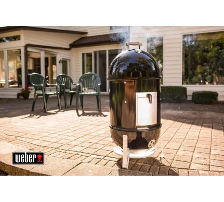 Угольный гриль коптильня Weber Smokey Mountain Cooker 47 см