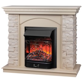 Электрокамин Elford WT с очагом Majestic Lux Black RC