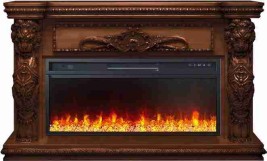 Каминокомплект Windsor 42 - Темный дуб с очагом Vision 42 LED