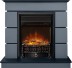 Каминокомплект Modern (Разборный) - Серый графит с очагом Fobos FX M Black RC