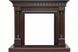 Каминокомплект Dallas - Темный дуб с очагом Majestic FX Black