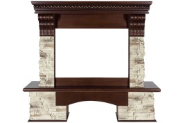 Каминокомплект Aberdeen - Темный дуб с очагом Vision 26 EF LED FX