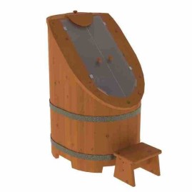 Фитобочка BentWood со стеклом "Стандарт" цвет Коньяк