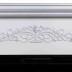 Электрокамин RealFlame Ofelia 26 WT дуб белый с серебряной патиной с очагом 3D Cassette 630 BLACK PANEL