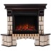 Электрокамин RealFlame Stone Coner AO античный дуб с очагом Saphir 25,5