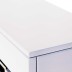 Портал каминный из МДФ RealFlame Seattle 62 WT белый, для очага Saphir 60