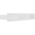 Люфт Белый LUFT/6/40/B (60x400мм)