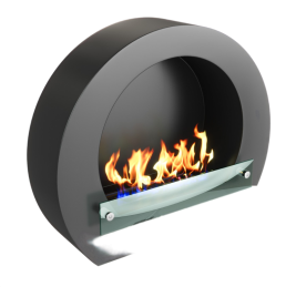 Биокамин Barrel черный (ZeFire)