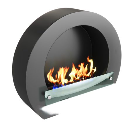 Биокамин Barrel черный (ZeFire)