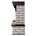 Электрокамин Country 33/33W AO с очагом 3D Firestar 33