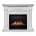 Электрокамин RealFlame Ofelia 26 WT дуб белый с серебряной патиной с очагом 3D Cassette 630