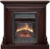 Каминокомплект Bradford - Темный дуб с очагом Majestic FX Black