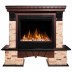 Электрокамин RealFlame Rockland AO античный дуб с очагом Saphir 25,5