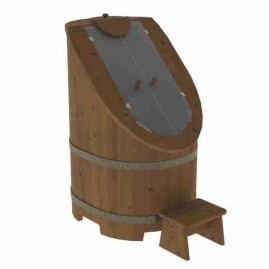 Фитобочка BentWood со стеклом "Стандарт" цвет Орех