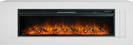 Каминокомплект Line 60 разборный - Белый с очагом Vision 60 LOG LED
