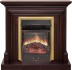 Каминокомплект Bradford - Темный дуб с очагом Majestic FX M Brass