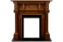 Каминокомплект Oxford - Орех с очагом Danville Antique Brass FB2