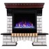 Электрокамин RealFlame Country AO античный дуб с очагом Saphir 25,5