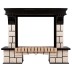 Портал каминный из МДФ RealFlame Stone 26 AO античный дуб, МДФ, классический стиль