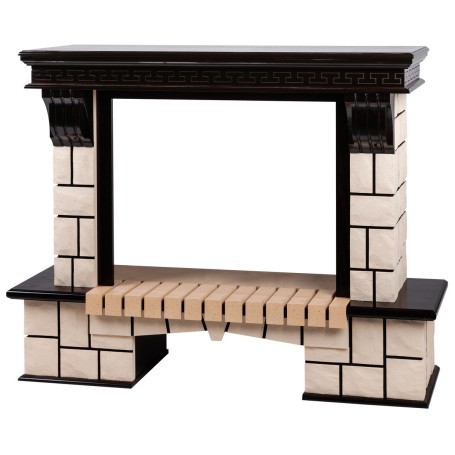 Портал каминный из МДФ RealFlame Stone 26 AO античный дуб, МДФ, классический стиль