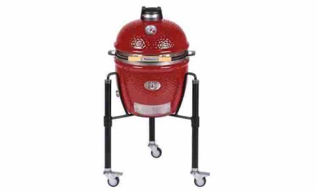 Керамический гриль MONOLITH LeChef Pro-Series 2.0 RED -в комплекте три керамические ножки + комплектующие