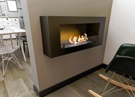 Биокамин Ornament 900 со стеклом (Estetic Flame)