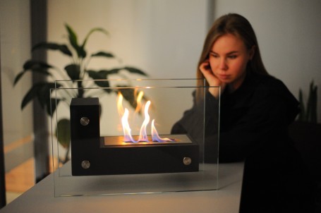 Биокамин Fidero 500 черный (ZeFire)