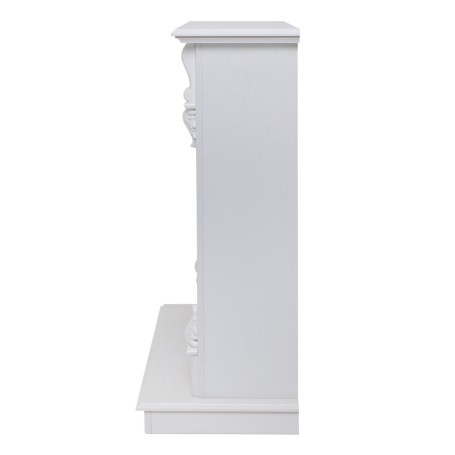 Электрокамин RealFlame Ottawa WT белое золото с очагом Fobos Lux Black RC