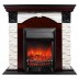 Электрокамин RealFlame Dublin Lux AO античный дуб с очагом Fobos Lux Black