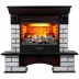 Электрокамин Country Lux Rock 25/25,5 AO с очагом 3D Firestar 25,5